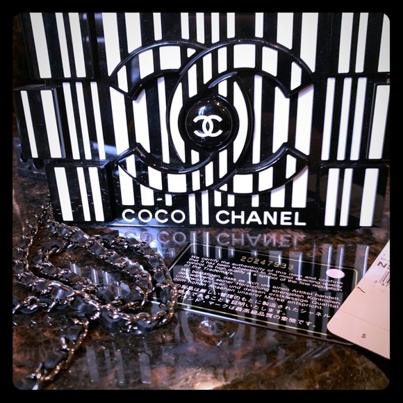 CHANEL Handbags - 💯 authentic logo CHANEL BAG BNIB Never worn !